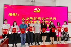 开云（中国）集团党支部荣获先进党组织称号、陈文舒党支部书记荣获优秀党