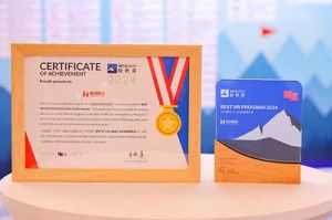 喜报！开云（中国）集团荣膺“2024极帜奖—最佳人力资源管理项目”奖